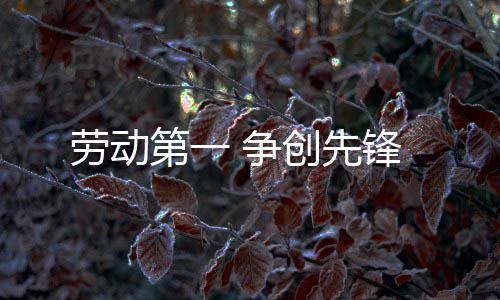 劳动第一 争锋创先